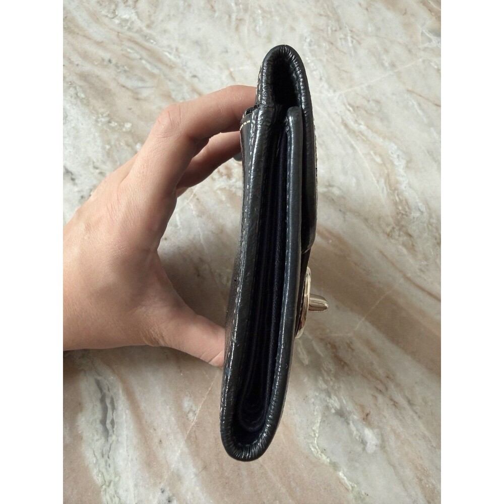 RARE Coach Legacy Black Leather Trifold Wallet Excellent Condition! - Picture 3 of 12
